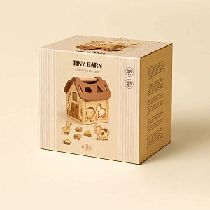 Сортер деревянный Mrs. Ertha "Animal Farm", бежевый